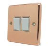 Timeless Classic Polished Copper Light Switch - Click to see large image