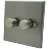 Timeless Classic Satin Chrome LED Dimmer - Click to see large image