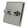 Timeless Polished Chrome LED Dimmer - Click to see large image