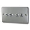 Timeless Polished Chrome Toggle (Dolly) Switch - Click to see large image