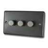 Timeless Dark Pewter Intelligent Dimmer - Click to see large image