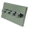 Edward Polished Chrome LED Dimmer - Click to see large image