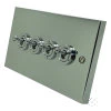 Edward Polished Chrome Toggle (Dolly) Switch - Click to see large image