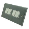 Edward Satin Chrome Light Switch - Click to see large image