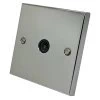 Edward Polished Chrome TV Socket - Click to see large image