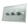 Nouveau Satin Chrome LED Dimmer - Click to see large image