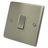 Trim Rounded Satin Nickel 20 Amp Switch - Click to see large image