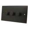 Trim Silk Bronze LED Dimmer - Click to see large image