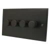 Trim Silk Bronze LED Dimmer - Click to see large image