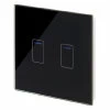 2 Gang Touch Light Switch - 1 Way