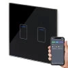 2 Gang Touch Light Switch with WiFi Control