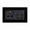 13 Amp Schuko Plug Socket and 13 Amp Multifunction Plug Socket