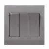 Simplicity Mid Grey Light Switch - Click to see large image