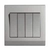 Simplicity Mid Grey Light Switch - Click to see large image