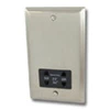 Mondo Satin Nickel Shaver Socket - Click to see large image