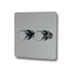 Slim Polished Chrome Intelligent Dimmer - Click to see large image