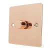 Slim Polished Copper Intelligent Dimmer - Click to see large image