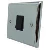 Style Polished Chrome Light Switch - Click to see large image