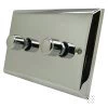 Grande Polished Chrome LED Dimmer - Click to see large image