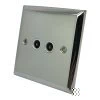 Grande Polished Chrome TV Socket - Click to see large image