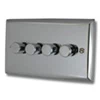 Grande Polished Chrome LED Dimmer - Click to see large image