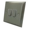 Grande Satin Stainless Light Switch - Click to see large image