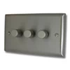 Grande Satin Stainless Intelligent Dimmer - Click to see large image