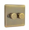 Ensemble Antique Brass LED Dimmer - Click to see large image