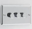 Ensemble Polished Chrome Intelligent Dimmer - Click to see large image