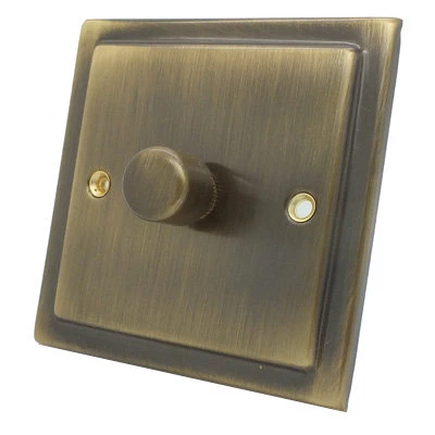 Victoria Antique Brass Intelligent Dimmer