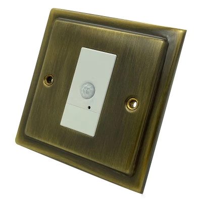 Victoria Antique Brass PIR Switch