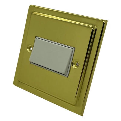 Victoria Polished Brass Fan Isolator