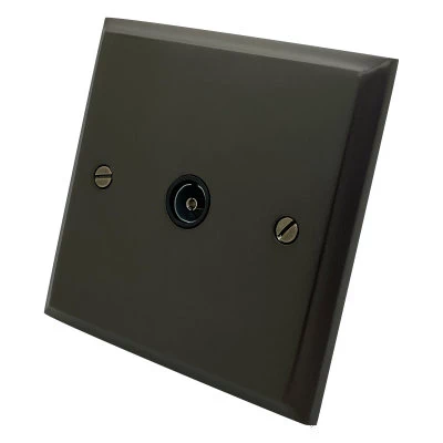 Style Silk Bronze TV Socket