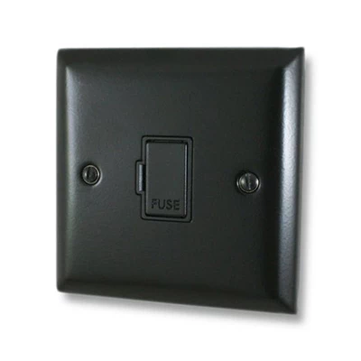 Grande Black Unswitched Fused Spur