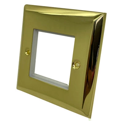 Grande Polished Brass Modular Plate