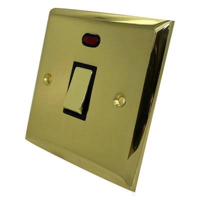 Grande Polished Brass 20 Amp Switch