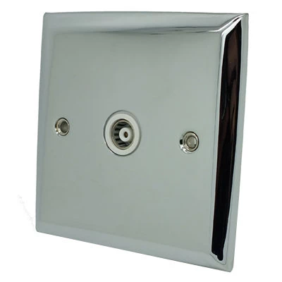 Grande Polished Chrome TV Socket