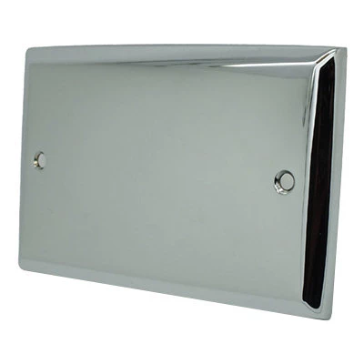 Grande Polished Chrome Blank Plate