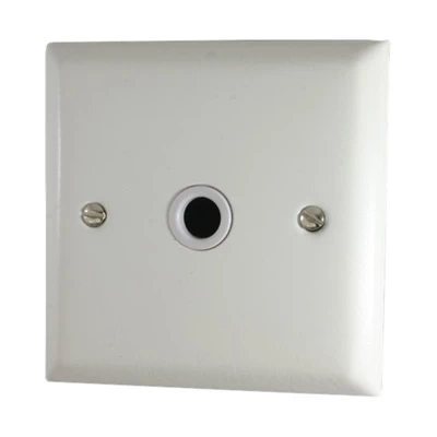 Grande White Flex Outlet Plate