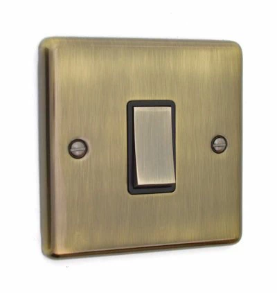 Ensemble Antique Brass Intermediate Light Switch