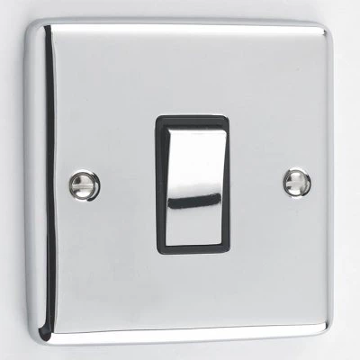 Ensemble Polished Chrome Intermediate Light Switch