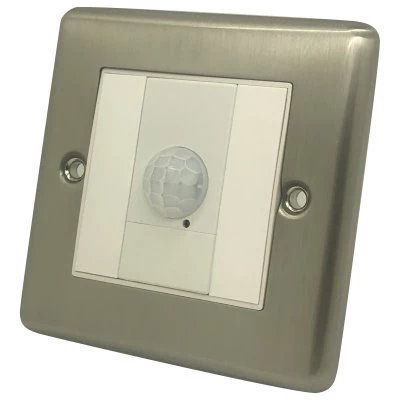 Ensemble Brushed Chrome PIR Switch