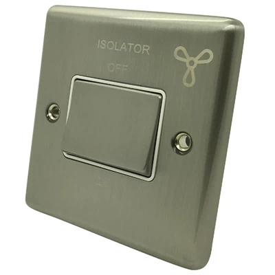 Ensemble Brushed Steel Fan Isolator