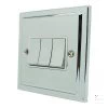 3 Gang 10 Amp 2 Way Light Switches : White Trim