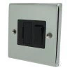 Without Neon - Fused outlet with on | off switch : Black Trim