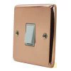 1 Gang 10 Amp 2 Way Light Switch : White Trim