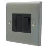 Without Neon - Fused outlet with on | off switch : Black Trim