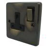 1 Gang - Single 13 Amp Switched Plug Socket