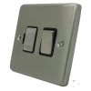 Without Neon - Fused outlet with on | off switch : Black Trim