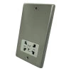 Dual voltage socket used for electric toothbrushes, shavers etc : White Trim